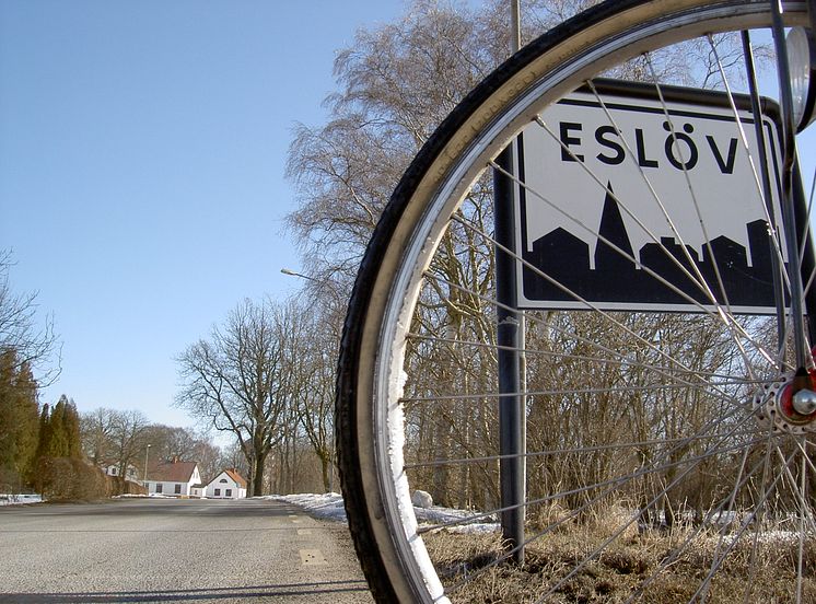 Fler cykelvägar i Eslövs kommun tack vare e-förslag från medborgare