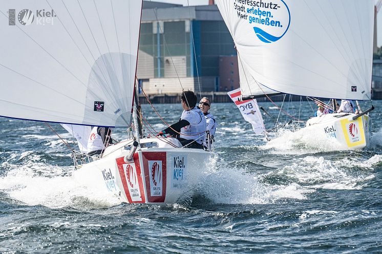 Sailing Champions League bietet Segelaction in Kiel Bild 2 (c)Lars Wehrmann SCL