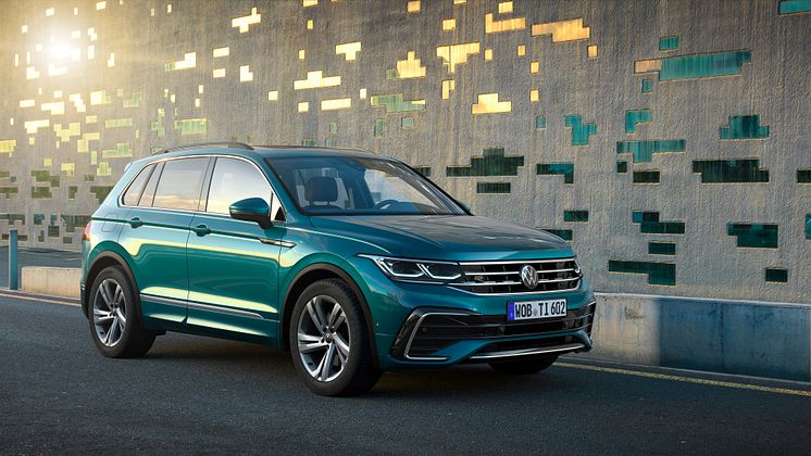 Nya Tiguan i R-Line-utförande.