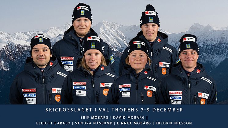 Skicrosslaget Val Thorens 2022 skidor.com MND