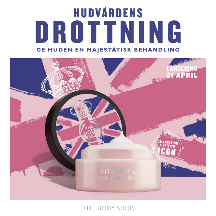 The Body Shop hyllar varumärkets brittiska arv med kollektionen Vitamin E Special Edition