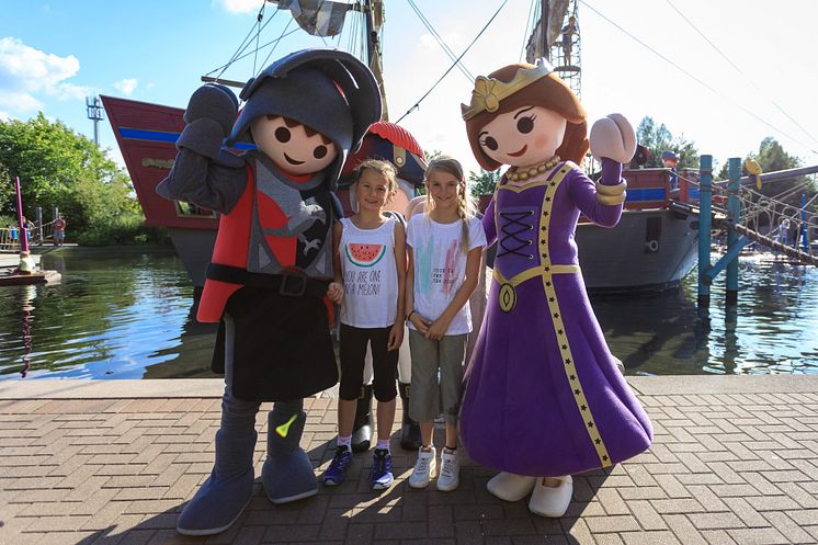 Meet & Greet mit PLAYMOBIL-Ritter und Prinzessin