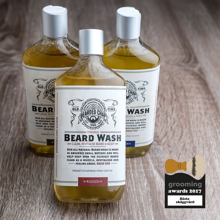 Grooming Awards 2017 - Bästa skäggvård, The Bearded Chap Original Beard Wash