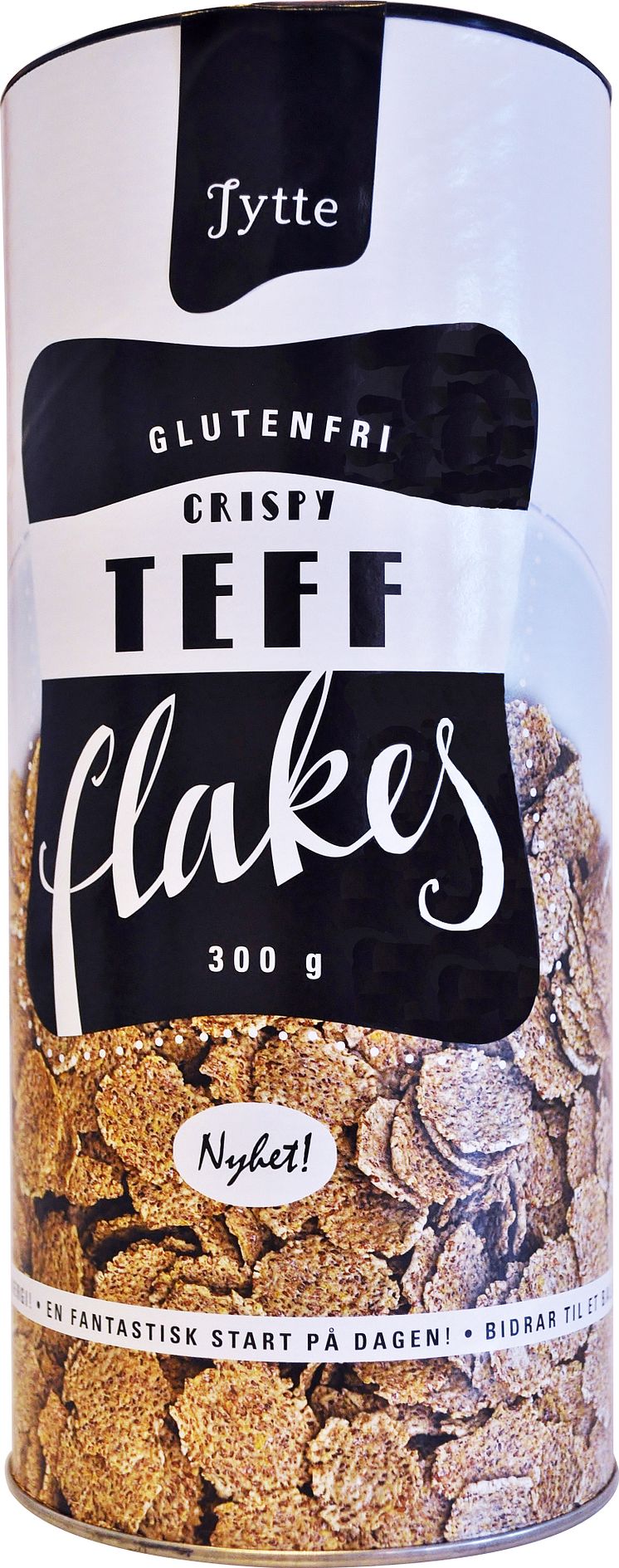 Jytte crispy teff flakes glutenfri 300 g