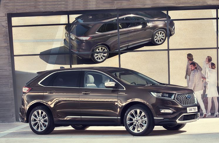 Bemutatkoztak Ford exkluzív felszereltségű Kuga Vignale és Ford Edge Vignale városi terepjárói