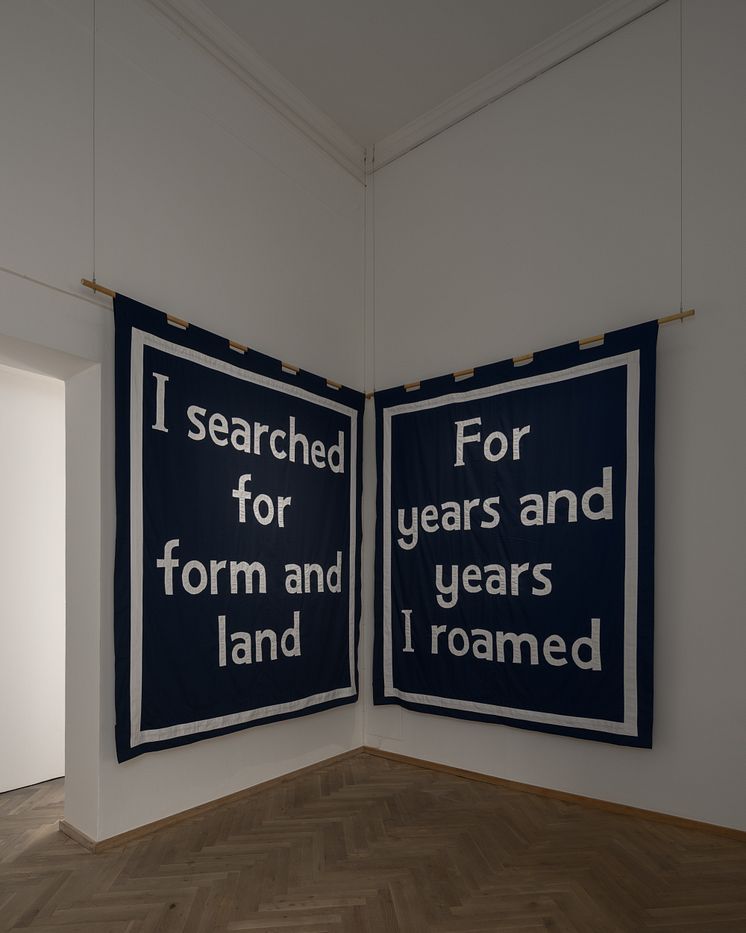 Jeremy Deller, I searched for form and land, 2013. For years and years I roamed, 2013