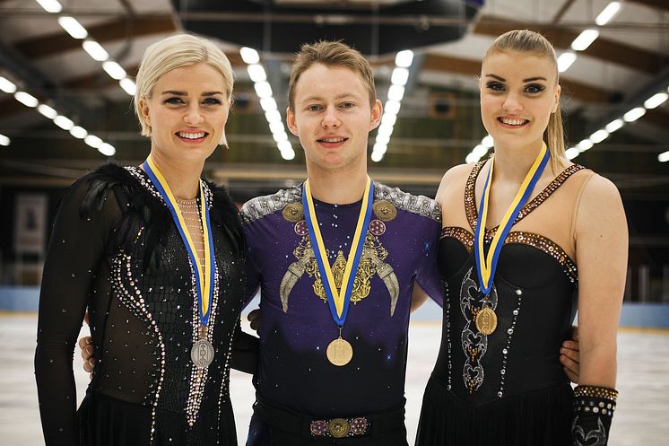 Viktoria Helgesson, Alexander Majorov, Joshi Helgesson