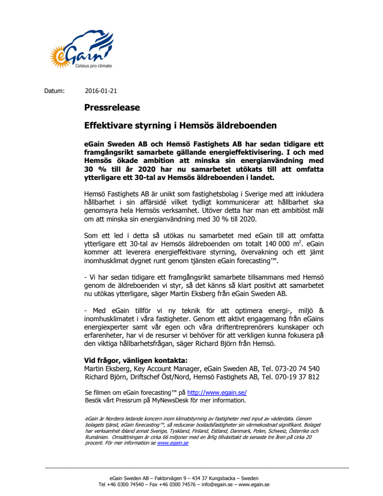 Effektivare styrning i Hemsös äldreboenden