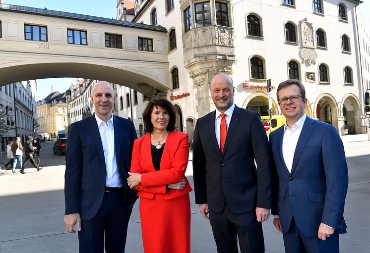 Gesamtvorstand der Stadtsparkasse München zur Bilanz-Pressekonferenz am 27.02.2019