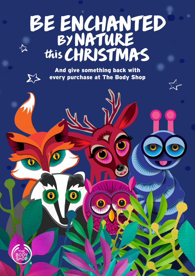 Be Enchanted By Nature - Ge tillbaka till naturen i jul tillsammans med The Body Shop!