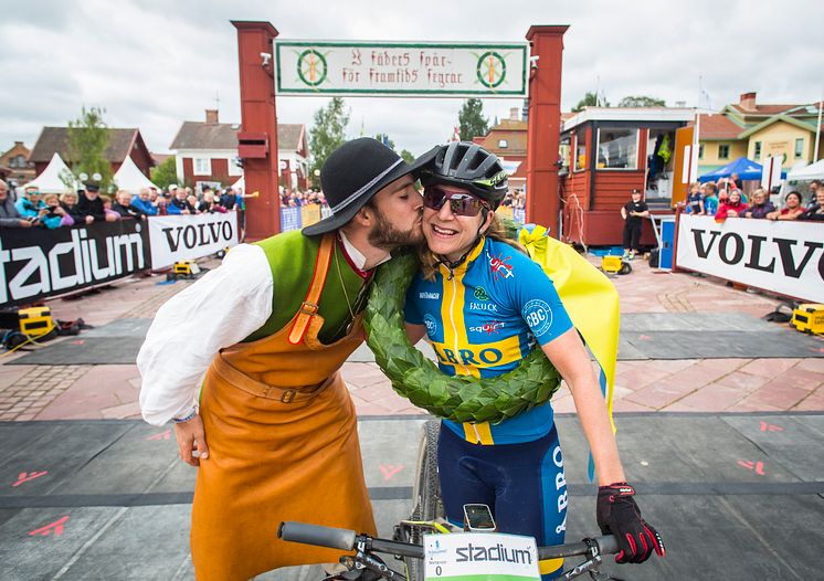 Jennie Stenerhag vann Cykelvasan 2017