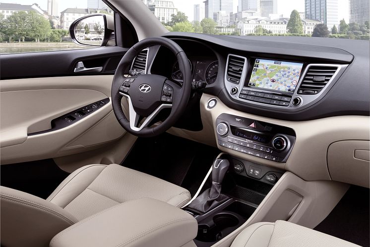 All New Tucson Interior