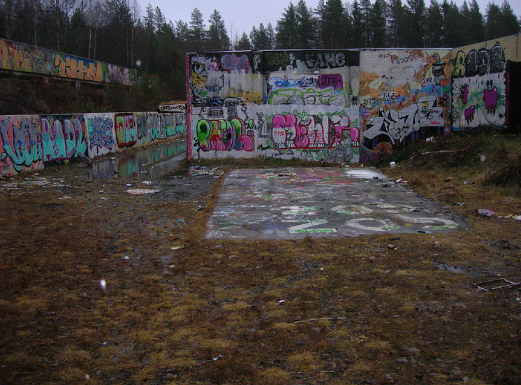 Graffitiväggar
