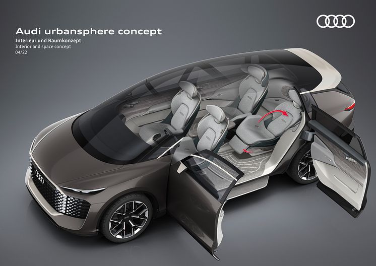 Audi urbansphere concept - illustration