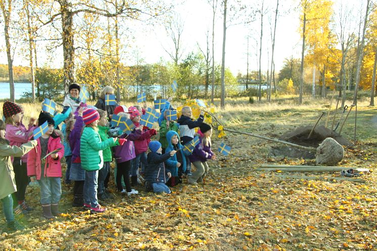 Förskoleklass från Dansäterskolan Borensberg