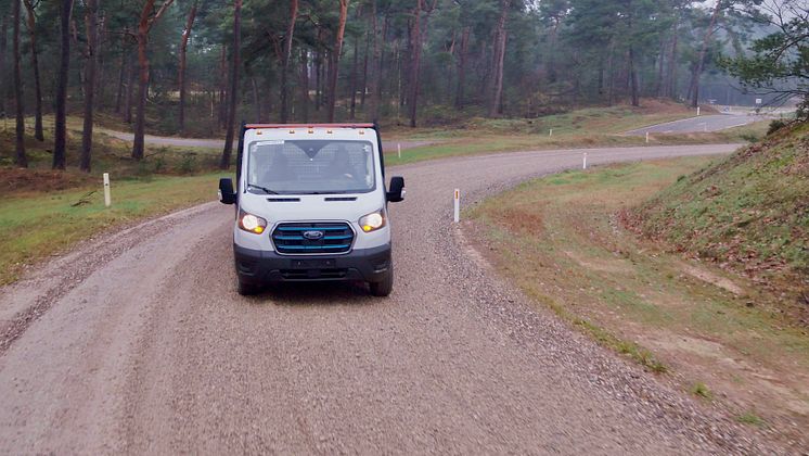 Ford E-Transit testing 2021