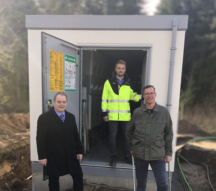 Neue Schaltstation in Harpstedt