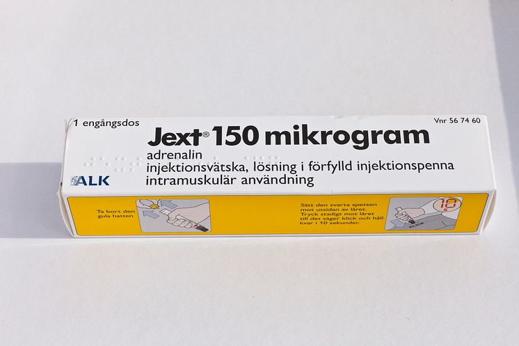 Jext - adrenalinpenna 150 mikrogram förpackning 