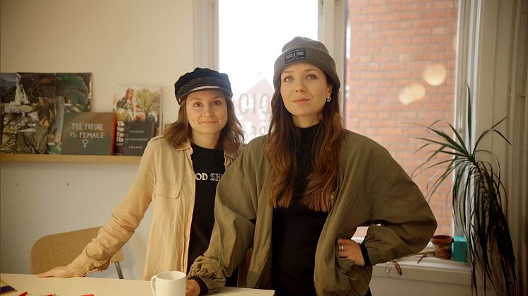 Anna Nilsson och Emma Ruzicka på Stich N Stones