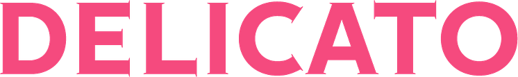 Delicato logotype rosa