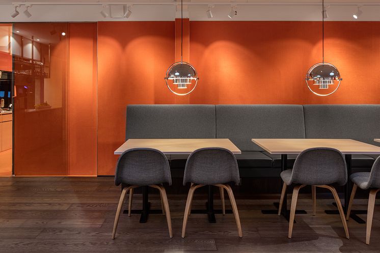 Ny inredning hos Forsman & Bodenfors. Foto: Kalle Sanner 
