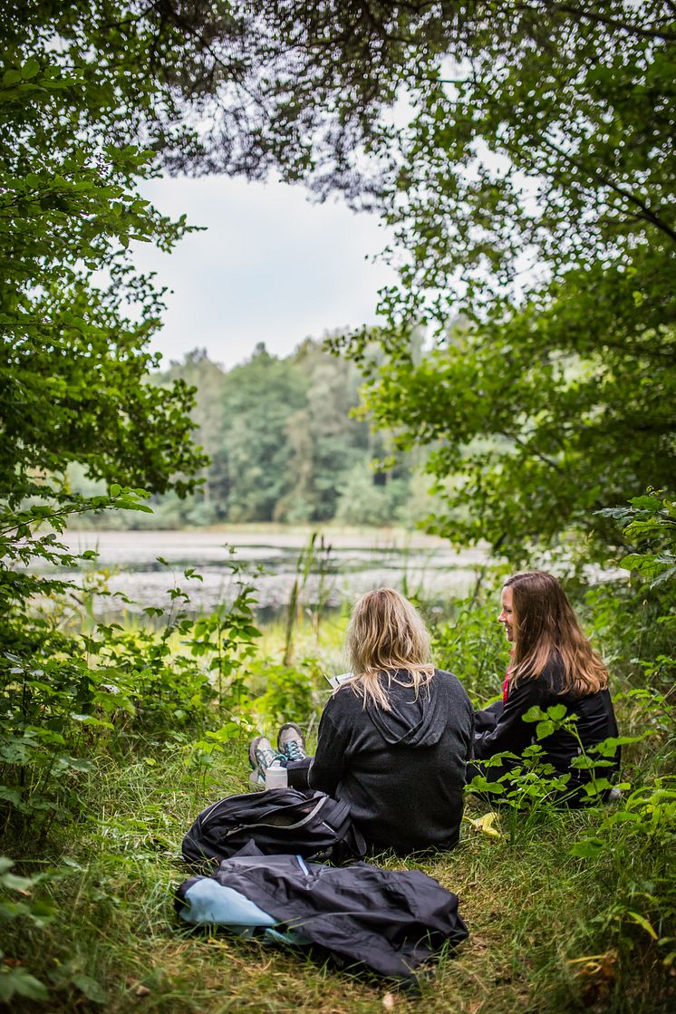 Koppla av och njut i naturen