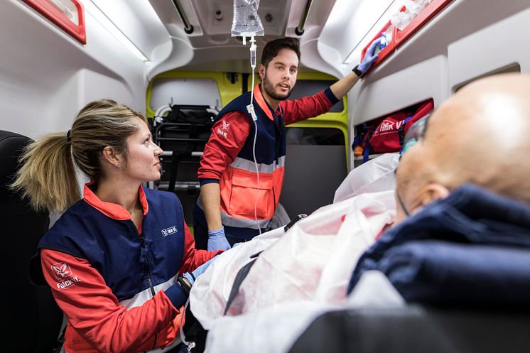 Falck Ambulance Spanien