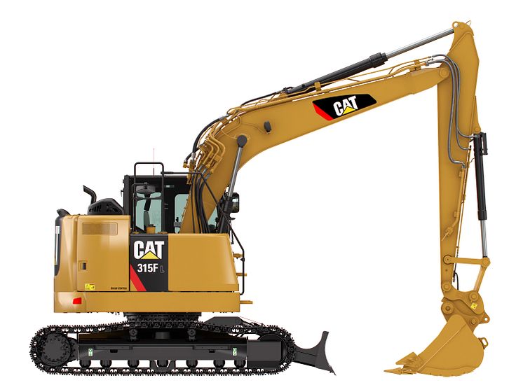 Cat 315F L grävmaskin - höger sida