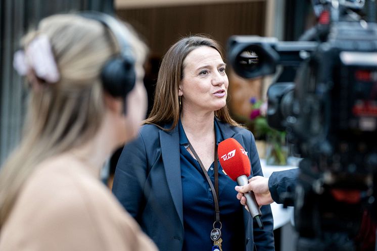 TV2 Nord var forbi til jobmesse