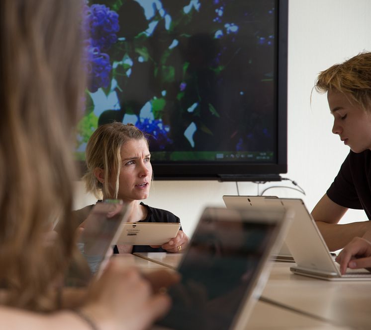 teknik i skolan, läsplatta