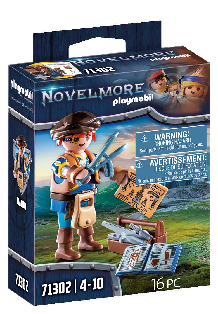 Novelmore - Dario mit Werkzeug (71302) von PLAYMOBIL