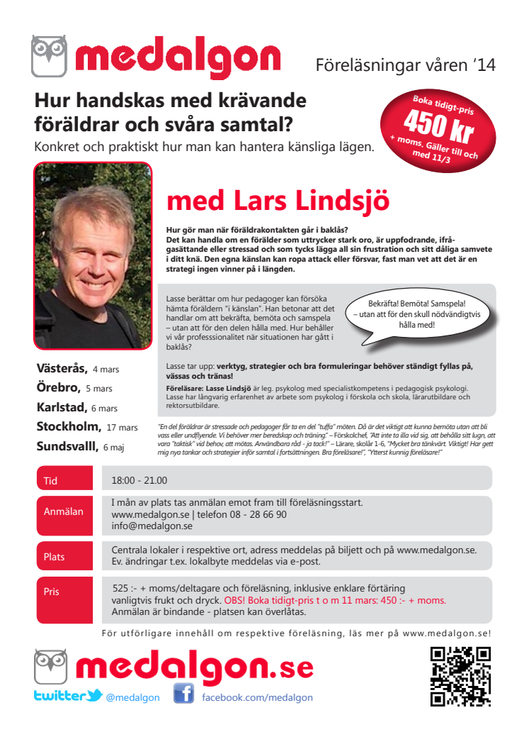 Hur handskas med krävande föräldrar och svåra samtal? med Lasse Lindsjö