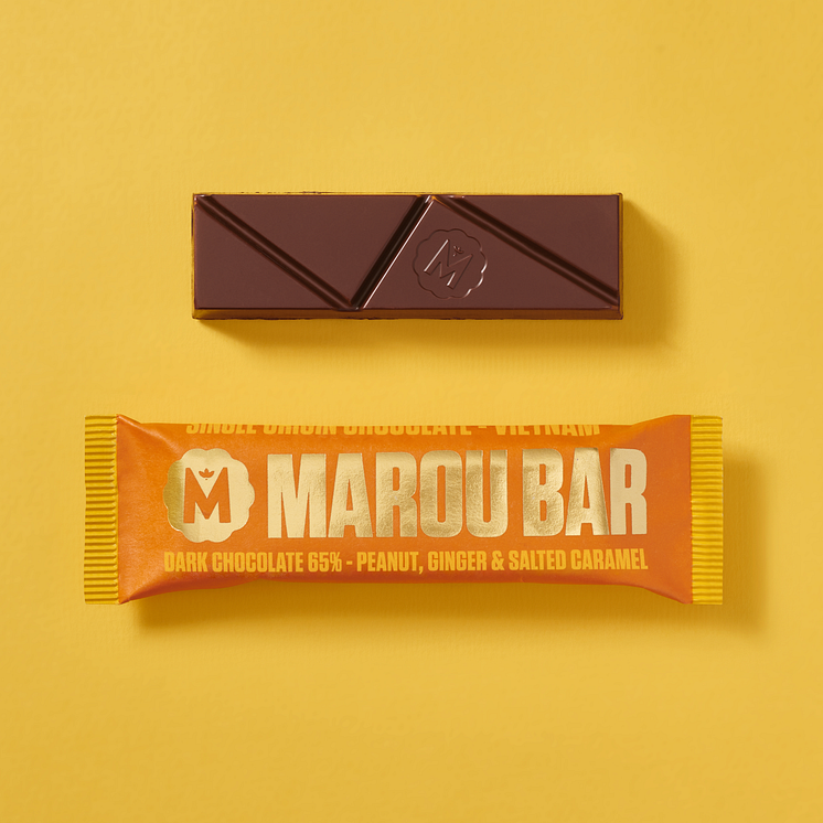 Marou-Peanuts-Ginger-Caramel-gul-Bar-snacks-choklad-snackbar-Vietnam-Beriksson2