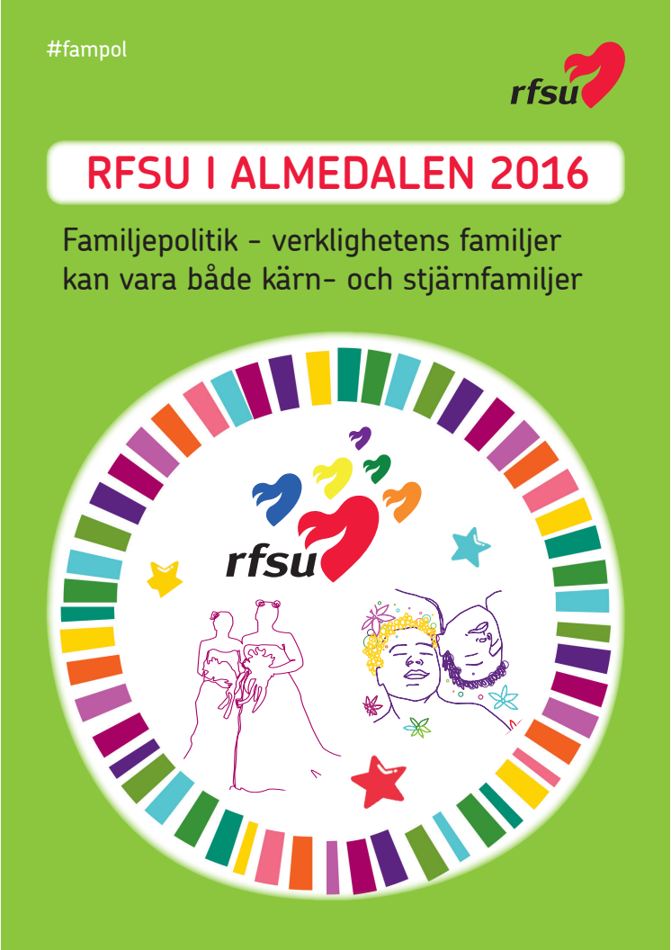 RFSU:s program för ALMEDALEN 2016