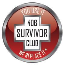 Hi-res image - ACR Electronics -  SurvivorClub logo