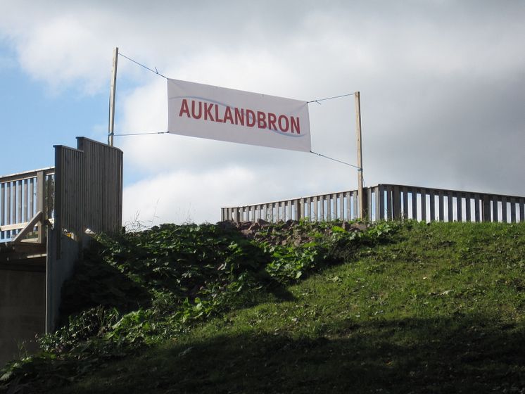 Bröderna Aukland invigde bro och marknadsför Vasaloppet i Norge