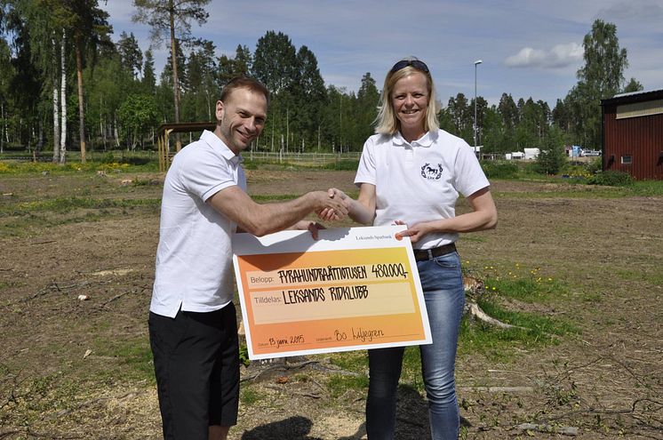 Björn Rinstad och Ulrica Granberg Leksands Ridklubb