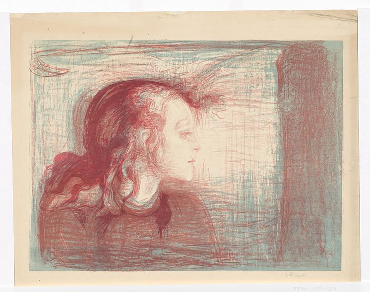Edvard Munch: Det syke barn I / The Sick Child I (1896)