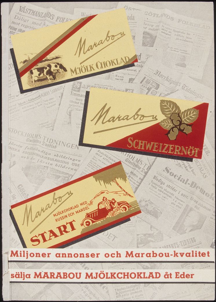 Säljinformation till butiker, 1940