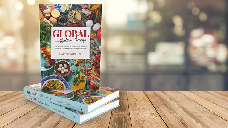 Global matkultur i Sverige, bokomslag på bord 2