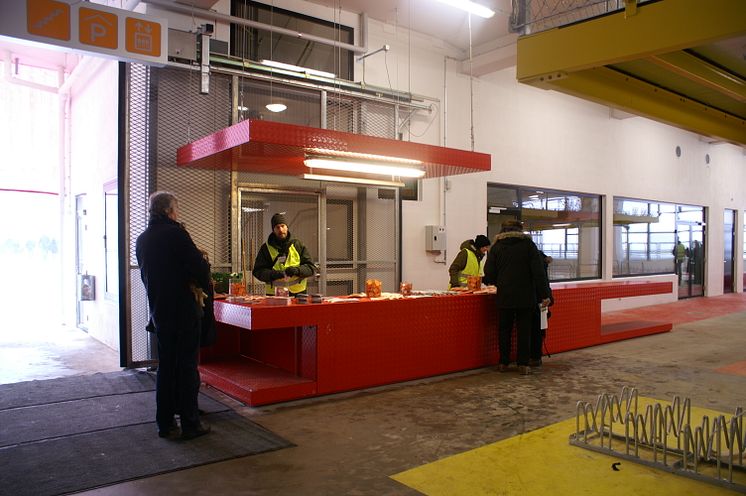 Sveriges finaste cykelparkering öppnar den 12 december i Hyllie, Malmö