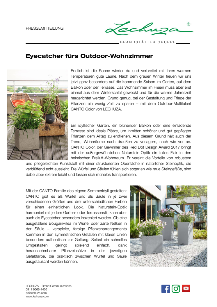 Eyecatcher fürs Outdoor-Wohnzimmer