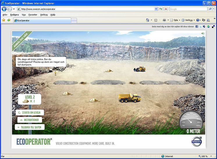 Webbplats Eco Operator