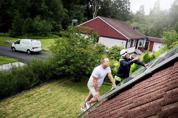 Intresset för egen solcellslösning ökar