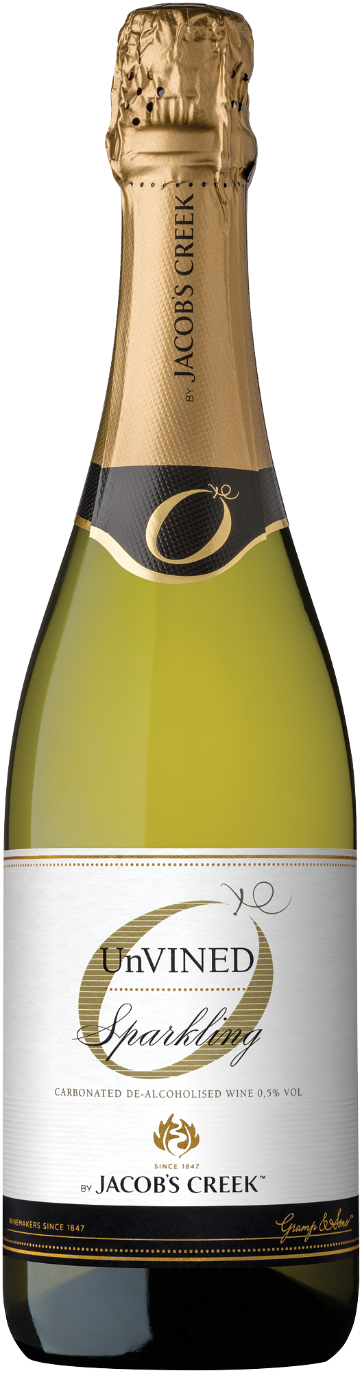 Jacob's Creek UnVined Sparkling 750 ml bottle