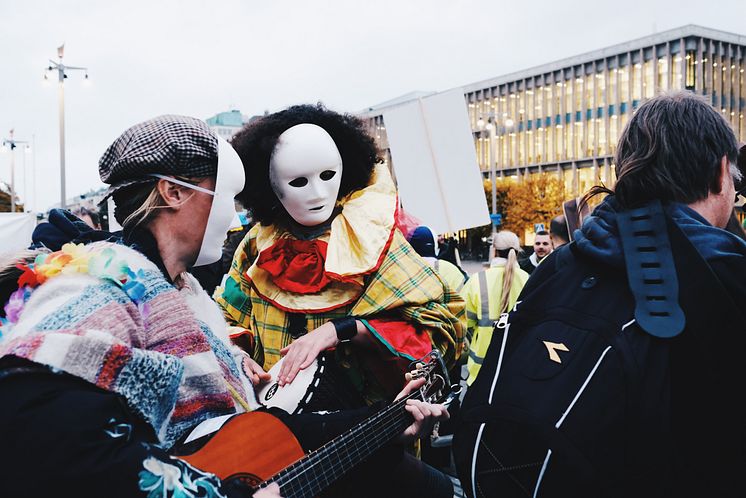 Demonstration Rättvis Forumteater