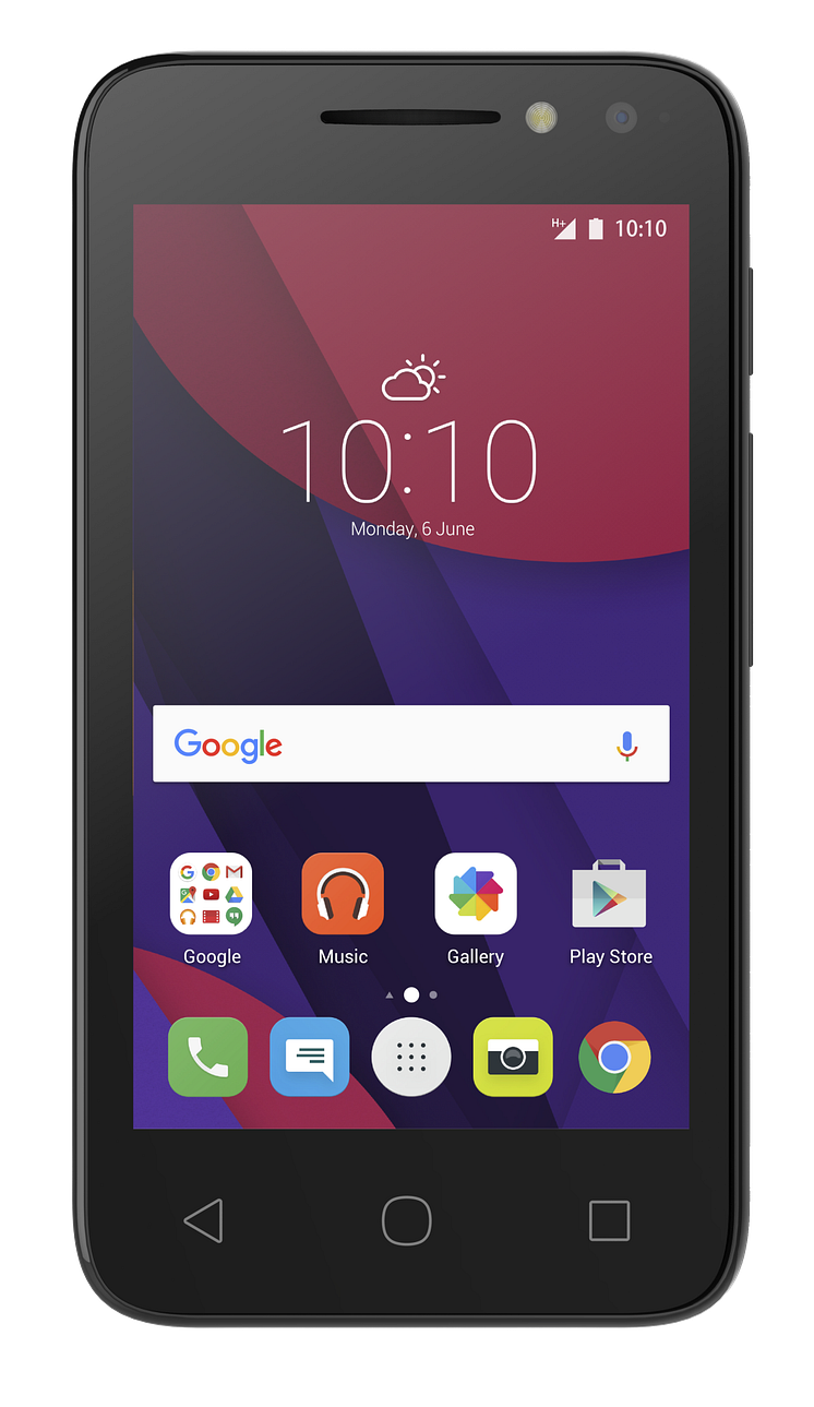 Alcatel pixi 4 4 front