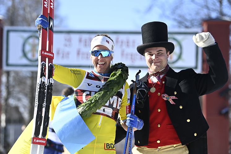 Astrid Öyre Slind vinnare i Vasaloppet 2022 