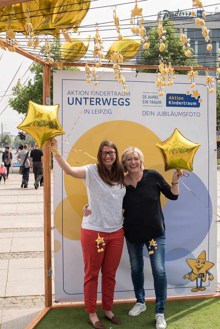 20 Jahre Aktion Kindertraum: Jubiläumsreise durch zehn Städte beginnt in Leipzig