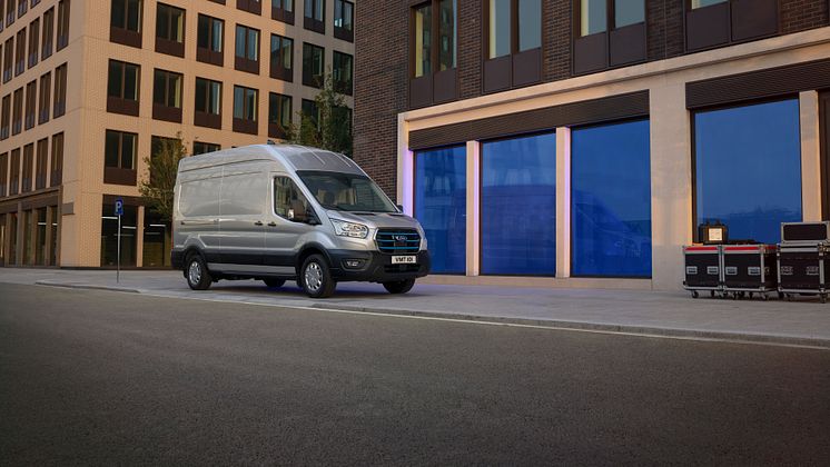 Ford E-Transit 2021 Europalansering